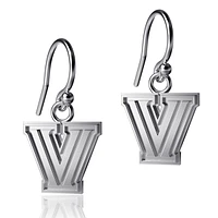 Women's Dayna Designs Villanova Wildcats Silver Dangle Earrings