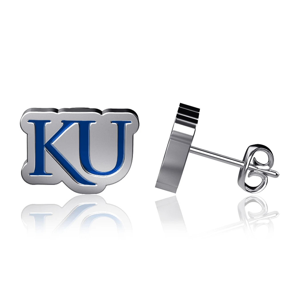 Dayna Designs Kansas Jayhawks Enamel Post Earrings