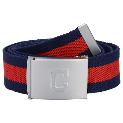 Men's Cleveland Indians Fabric Belt