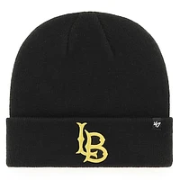 Men's '47 Black Cal State Long Beach The Beach Core Cuffed Knit Hat