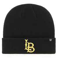 Men's '47 Black Cal State Long Beach The Beach Core Cuffed Knit Hat