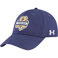 Men's Under Armour Navy Notre Dame Fighting Irish Iso-Chill Special Games Adjustable Hat