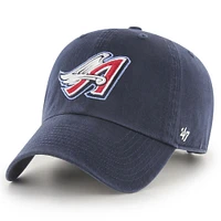 Men's '47 Navy California Angels 1997 Wings Logo Cooperstown Collection Clean Up Adjustable Hat