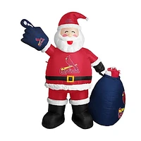 St. Louis Cardinals 7' Inflatable Santa