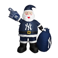 New York Yankees 7' Inflatable Santa