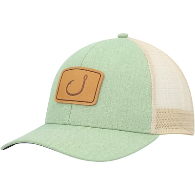 Men's Avid Olive/Natural Lay Day Trucker Snapback Hat