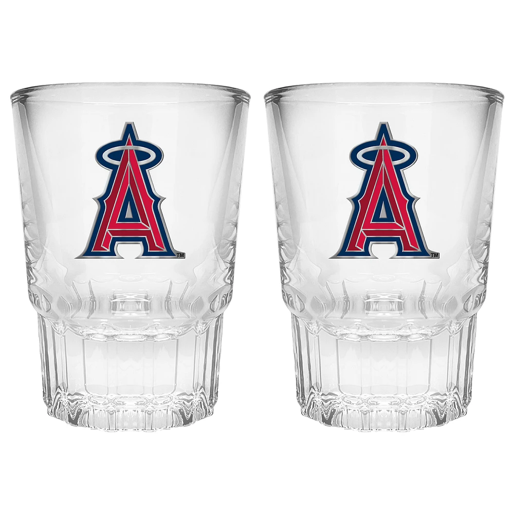 Los Angeles Angels 2-Piece Prism Shot Glass Set
