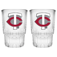 Minnesota Twins 2-Piece Prism Shot Glass Set