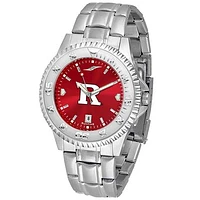 Scarlet Rutgers Scarlet Knights Competitor Steel AnoChrome Watch