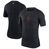 Men's Nike Navy Cleveland Indians Authentic Collection Base Layer T-Shirt