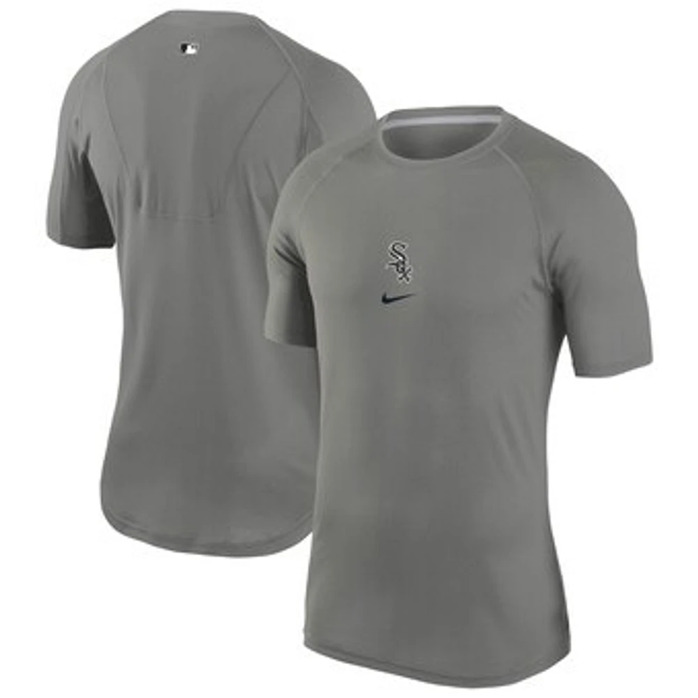 Men's Nike Gray Chicago White Sox Authentic Collection Base Layer T-Shirt