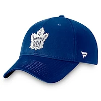 Men's Fanatics Blue Toronto Maple Leafs Core Adjustable Hat