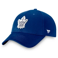 Men's Fanatics Blue Toronto Maple Leafs Core Adjustable Hat