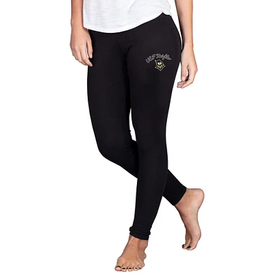 Women's Concepts Sport Black UCF Knights Fraction Essential Leggings