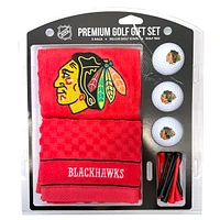 Chicago Blackhawks Embroidered Golf Gift Set