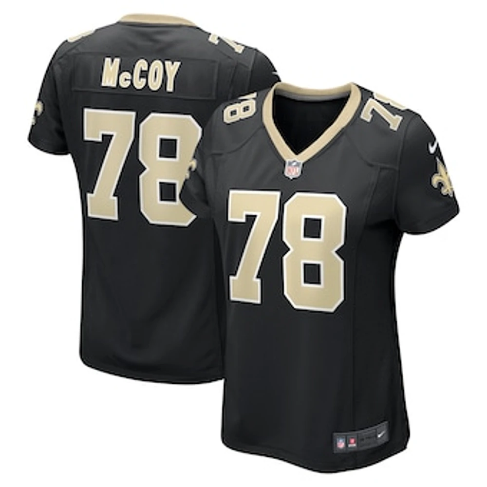 Women's Nike Erik Mccoy Black New Orleans Saints Game Jersey