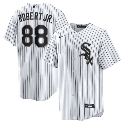 Men's Nike Luis Robert White Chicago Sox Replica Player Name Jersey