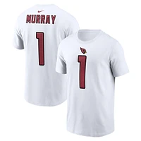 Men's Nike Kyler Murray White Arizona Cardinals Name & Number T-Shirt