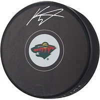 Kirill Kaprizov Minnesota Wild Autographed Hockey Puck