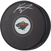 Kirill Kaprizov Minnesota Wild Autographed Hockey Puck