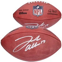 Josh Allen Buffalo Bills Autographed Wilson Duke Full Color Pro Football