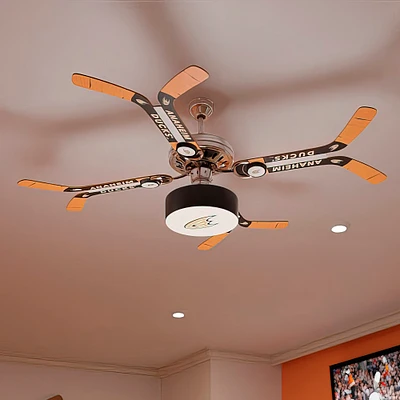 Anaheim Ducks Double Stick Team Home Ceiling Fan