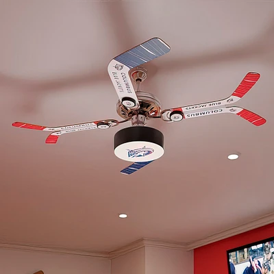 Columbus Blue Jackets Team Split Stick Ceiling Fan