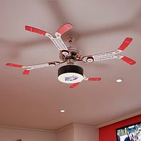 Columbus Blue Jackets Team Double Stick Ceiling Fan