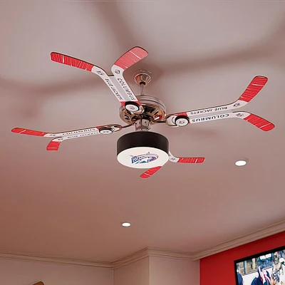 Columbus Blue Jackets Team Double Stick Ceiling Fan