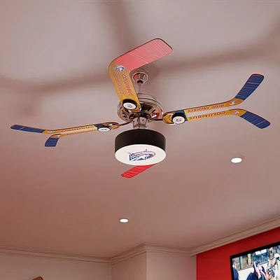 Columbus Blue Jackets Split Stick Home Ceiling Fan