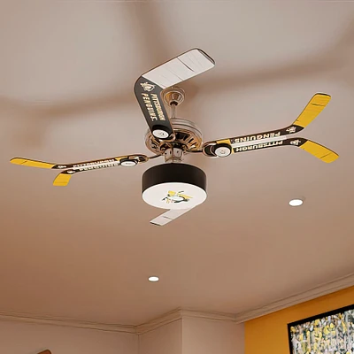 Pittsburgh Penguins Split Stick Team Home Ceiling Fan