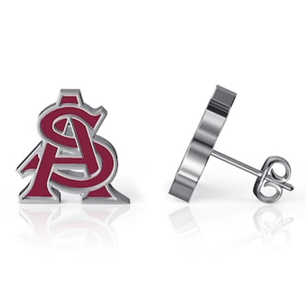 Dayna Designs Arizona State Sun Devils Enamel Post Earrings