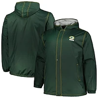 Men's Dunbrooke Green Bay Packers Big & Tall Legacy Stadium Full-Zip Jacket