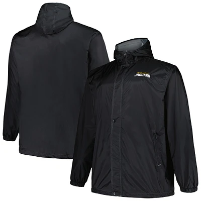 Men's Dunbrooke Black Jacksonville Jaguars Big & Tall Legacy Stadium Full-Zip Jacket