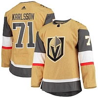 Men's adidas William Karlsson Gold Vegas Golden Knights Home Primegreen Authentic Player Jersey