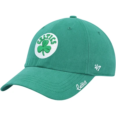 Women's '47 Kelly Green Boston Celtics Miata Clean Up Logo Adjustable Hat