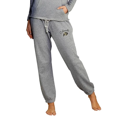 Women's Concepts Sport Gray Colorado Buffaloes Mainstream Knit Jogger Pants