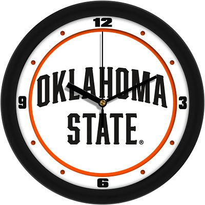 Oklahoma State Cowboys 11.5'' Suntime Premium Glass Face Traditional Logo Wall Clock