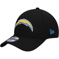 Men's New Era Black Los Angeles Chargers The League 9FORTY Adjustable Hat