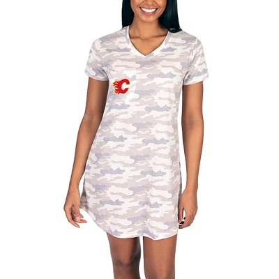 Women's Concepts Sport Camo Calgary Flames Encounter Nightshirt