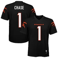 Youth Ja'Marr Chase Black Cincinnati Bengals Replica Player Jersey