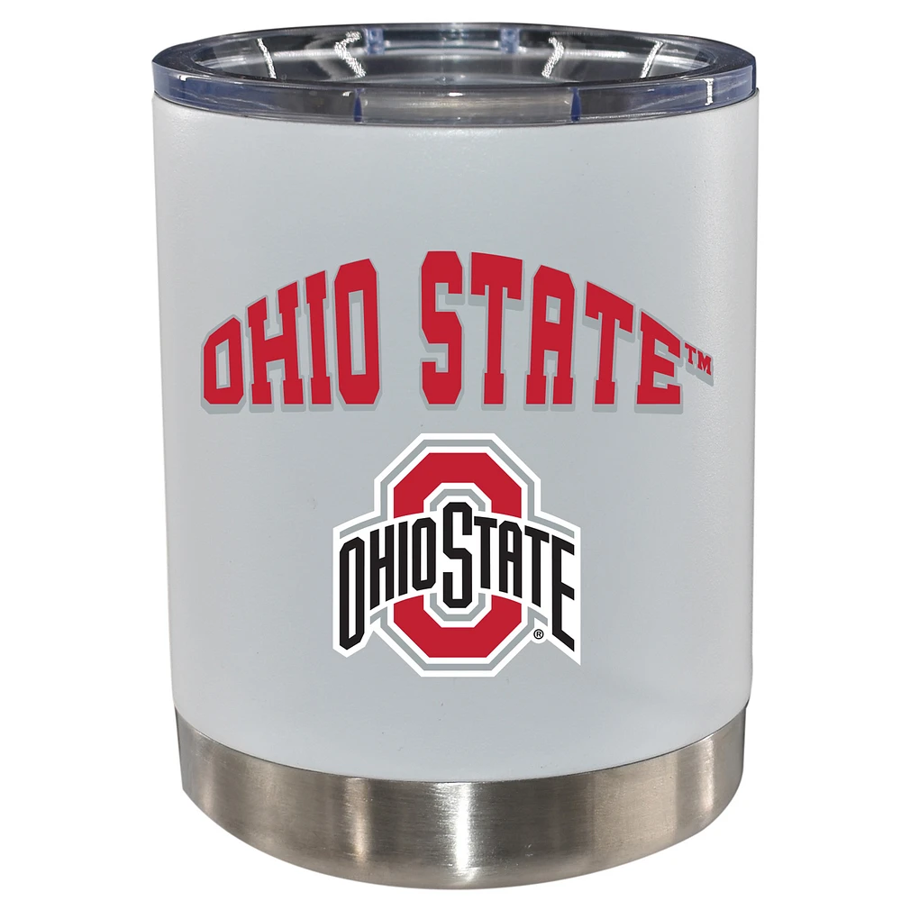Ohio State Buckeyes 12oz. Logo Stemless Tumbler