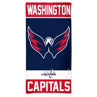 WinCraft Washington Capitals 30" x 60" Fiber Beach Towel