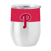 Philadelphia Phillies 16oz. Colorblock Stainless Steel Curved Tumbler