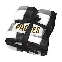 San Diego Padres 50'' x 60'' Buffalo Check Frosty Fleece Blanket