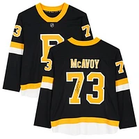 Charlie McAvoy Boston Bruins Autographed Black Alternate Fanatics Breakaway Jersey