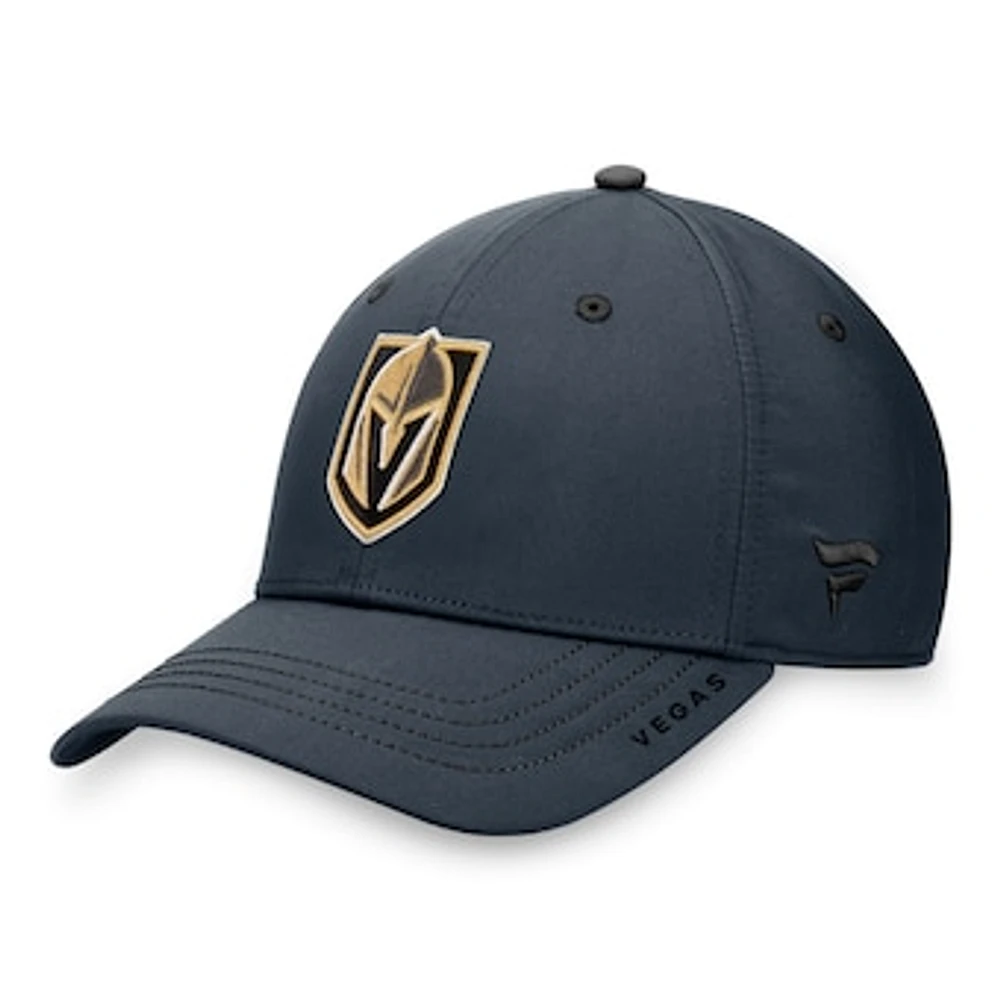 Men's Fanatics Charcoal Vegas Golden Knights Authentic Pro Rink Flex Hat