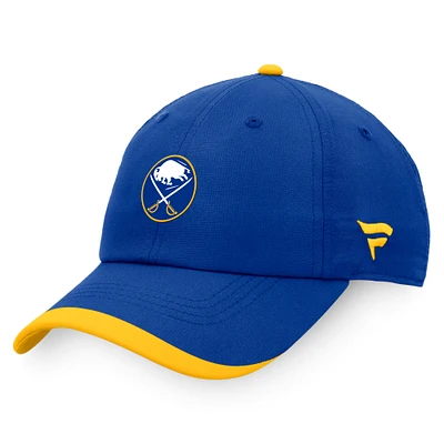 Men's Fanatics Royal Buffalo Sabres Authentic Pro Rink Pinnacle Adjustable Hat