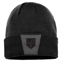 Men's Fanatics Black Los Angeles Kings Authentic Pro Road Cuffed Knit Hat