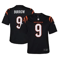 Youth Nike Joe Burrow Black Cincinnati Bengals Game - Jersey